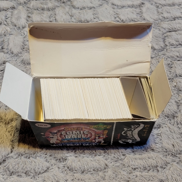 VTG 90s! LOONEY TUNES Comic Ball Series 1  Hologram Cards Upper Deck 297 Cards - Picture 3 of 7